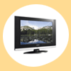 Gsm abonnement met lcd tv